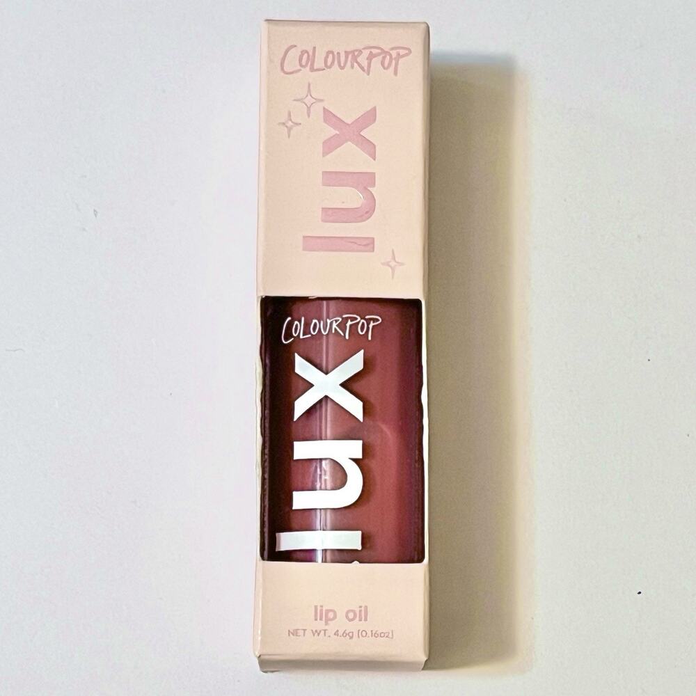 ColourPop Lux Lip Oil Warm Berry Bengal Sheer Color Lightweight Gloss or Topper